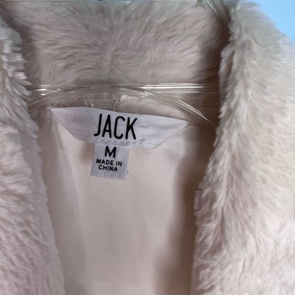 Jack White Faux Fur Swing Vest Size M - Picture 2 of 5